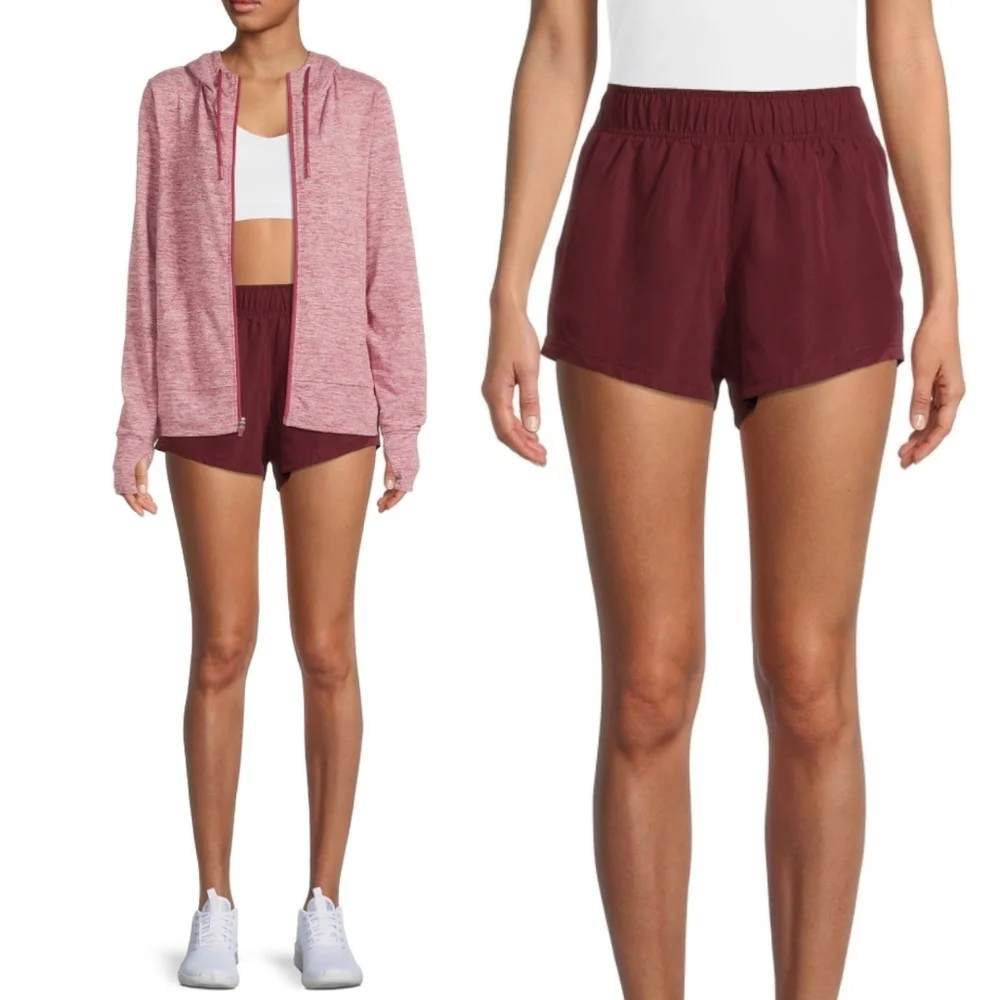 NWT Xersion Active Short in Burgundy XXL